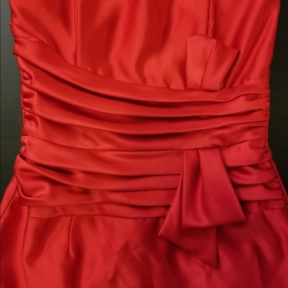 SCOTT McCLINTOCK Red Ballgown SZ 6 - Picture 8 of 8
